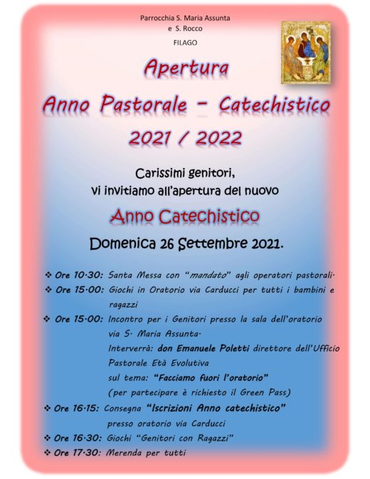 apertura anno pastorale 21-22 ok1